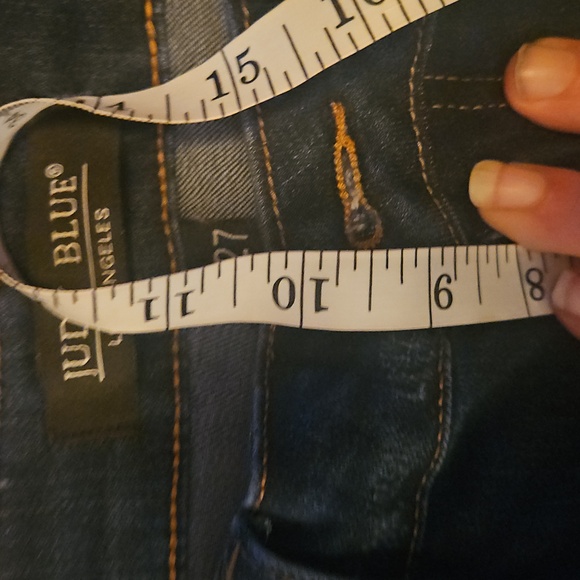 Judy Blue Dark Denim Flare Jeans - Picture 6 of 6